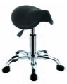 HAIRWAY stolička pre kaderníčku Profi - sedlo - čierna