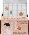 FRAMAR Plaid Hair Day alu-fólia so špeciálnym povrchom 500 listov šírka 13 cm x dĺžka 28 cm