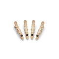 MY štipce Jawclip Dessert Beige 4 ks - dĺžka 9 / 11,5 cm