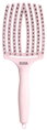 OLIVIA GARDEN Finger Brush Pastel Pink kefa na vlasy masážna 8-radová veľká