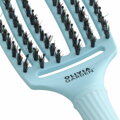 OLIVIA GARDEN Finger Brush Blue Sky kefa na vlasy masážna 6-radová stredná