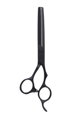 OLIVIA GARDEN Silk Cut Pro Matt Black 6,35" efilačné kadernícke nožnice 35 zubov