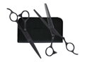 OLIVIA GARDEN Silk Cut Pro Matt Black Set 5,75" + 6,35" kadernícke nožnice