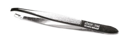 HAIRWAY pinzeta zahnutá 78 mm