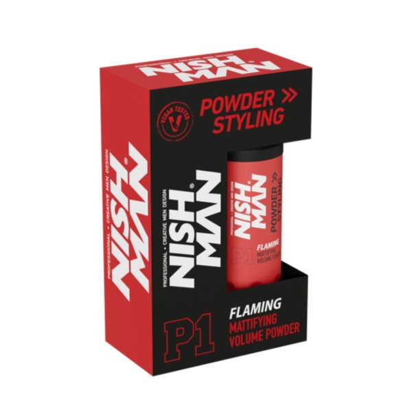 NISHMAN P1 Flaming Mattifying Volume Powder 20 g