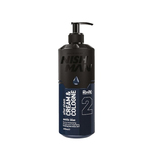 NISHMAN After Shave Cologne Cream Arctic Blue 400 ml NISHMAN After Shave Cologne Cream Arctic Blue 400 ml