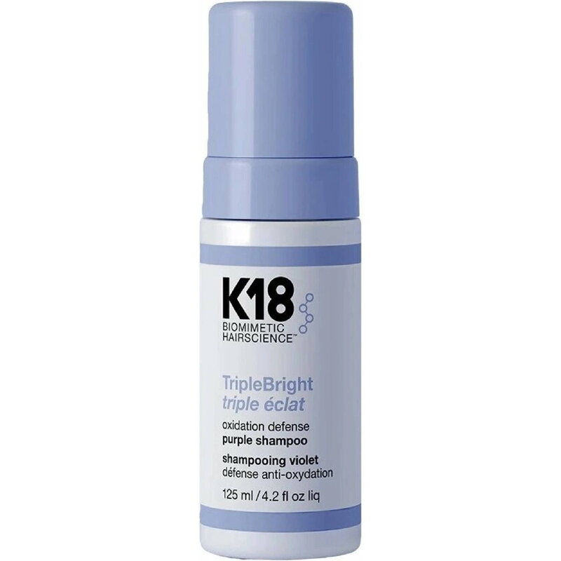 K18 Triple Bright Purple Shampoo 125 ml