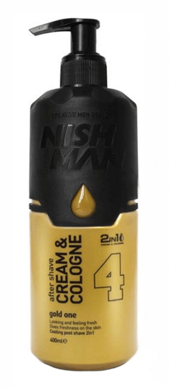 NISHMAN After Shave Cologne Cream Gold One 400 ml NISHMAN After Shave Cologne Cream Gold One 400 ml