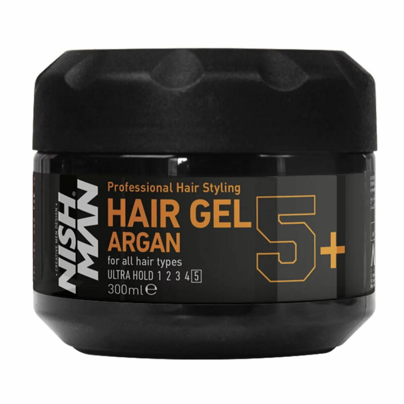 NISHMAN Hair Styling Gel Ultra Hold Argan 300 ml NISHMAN Hair Styling Gel Ultra Hold Argan 300 ml