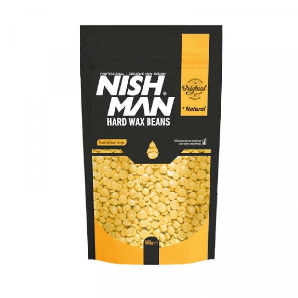 NISHMAN Hard Wax Beans Naturel 500 gr NISHMAN Hard Wax Beans Naturel 500 gr