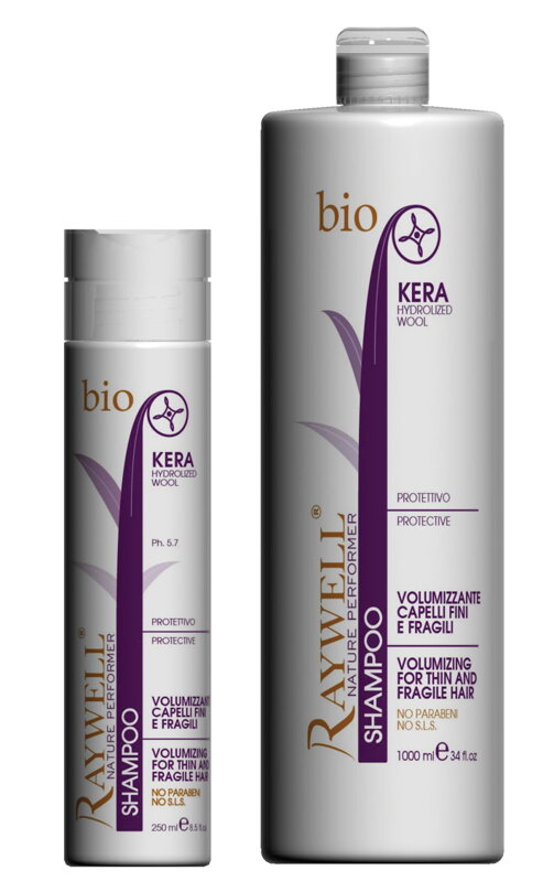 RAYWELL BIO šampón objemový na jemné vlasy 250 ml RAYWELL BIO šampón objemový na jemné vlasy 250 ml