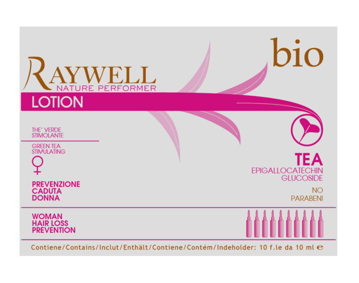 RAYWELL BIO sérum proti vypadávaniu vlasov pre ženy 10x10 ml RAYWELL BIO sérum proti vypadávaniu vlasov pre ženy 10x10 ml