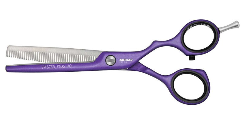 JAGUAR 3054-1 Pastell Plus Viola 5,5" efilačné kadernícke nožnice
