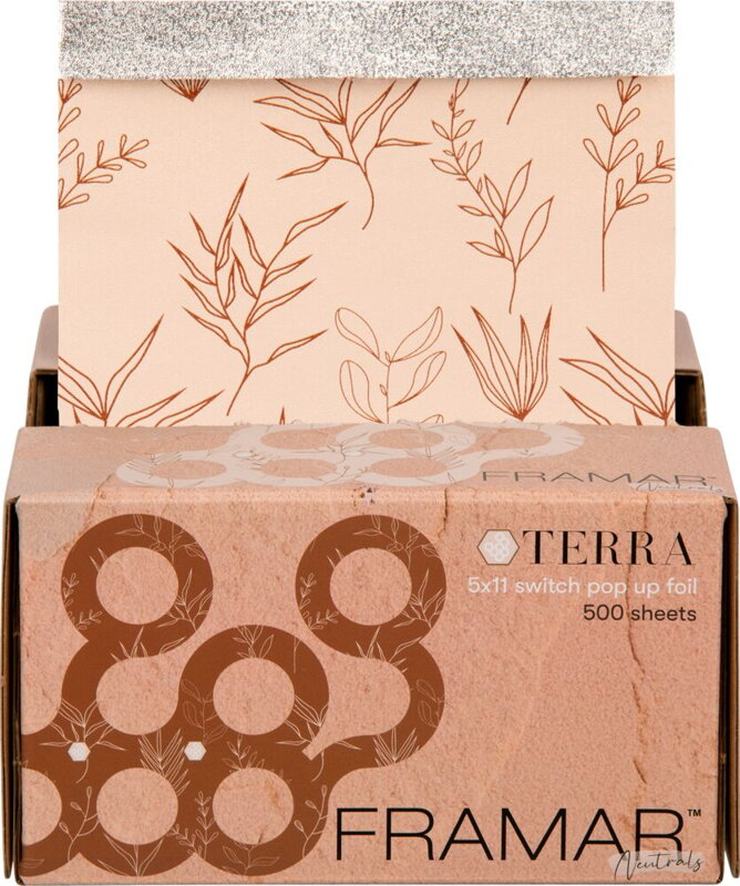 FRAMAR Terra alu-fólia so špeciálnym povrchom 500 listov šírka 13 cm x dĺžka 28 cm
