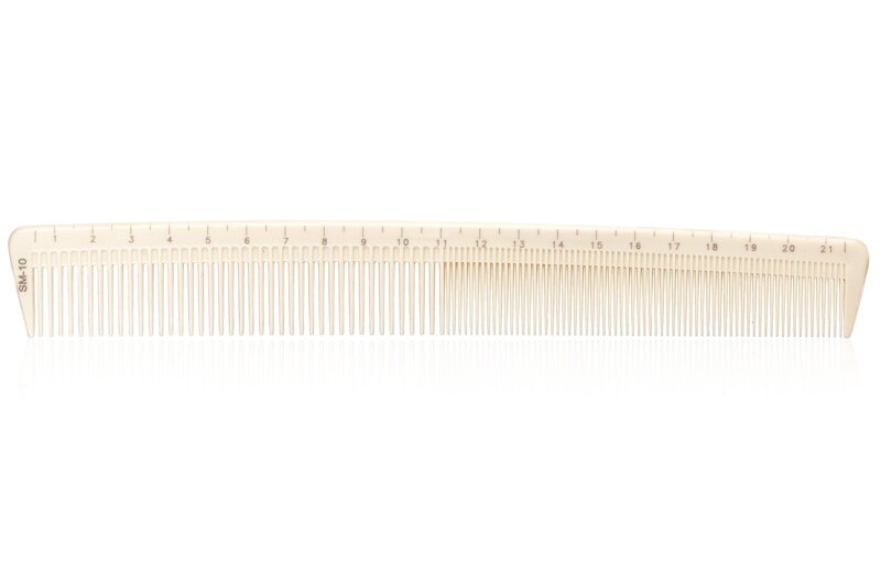 HAIR CARE hrebeň strihací s mierkou 22 cm