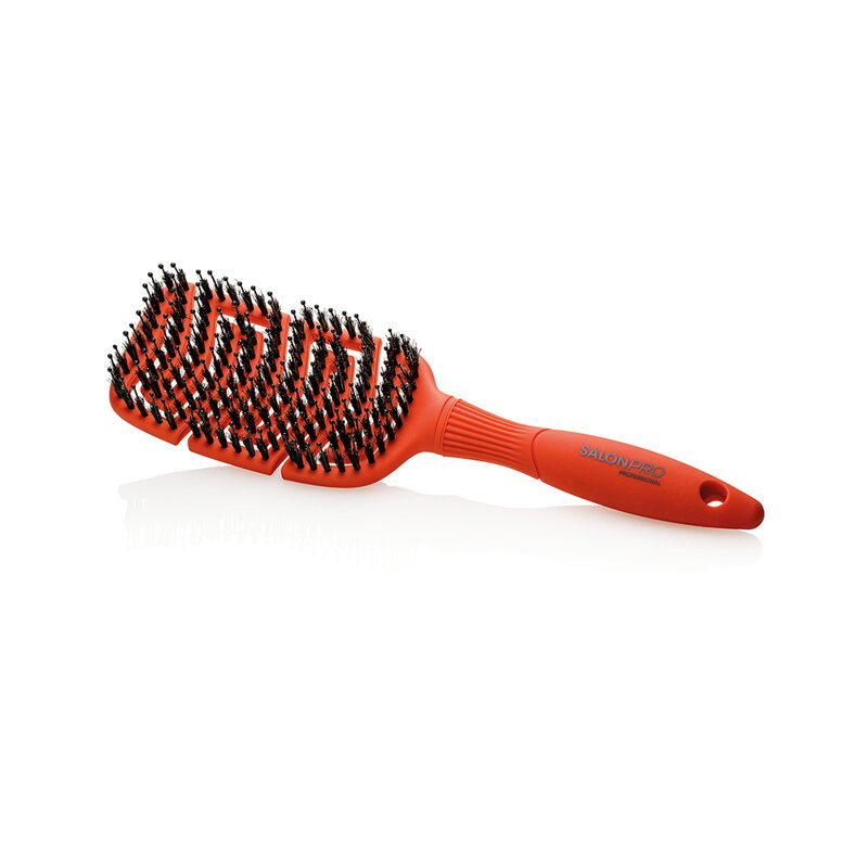 SALON PRO Xylo-Flex kefa na vlasy masážna Coral