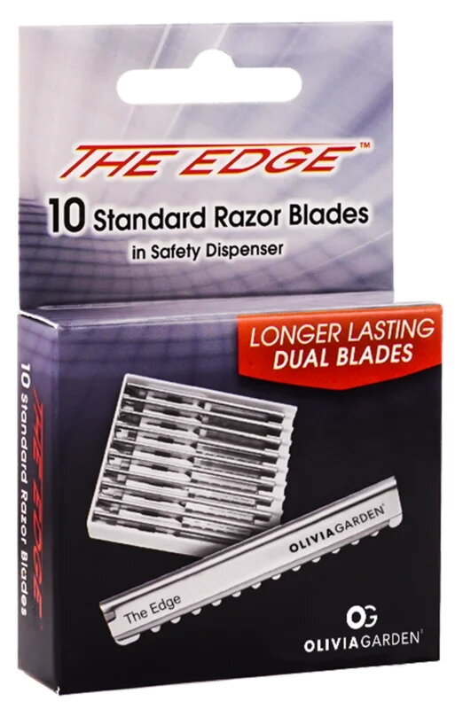 OLIVIA GARDEN Razor the Edge náhradné brity pre zrezávač na vlasy 10 ks